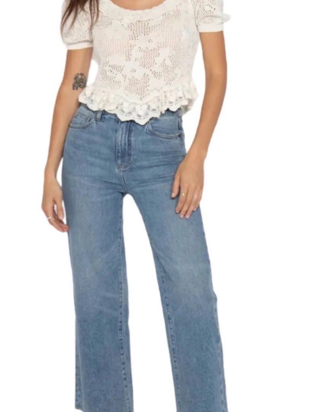 Oliver Logan Aberdeen Crop Denim